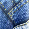 Printed Patchwork Denim Dress - Image 5