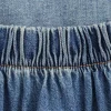 Sleeveless Flowy Denim Dress - Image 5