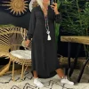 Tunic Long Denim Dresses - Image 5