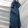 Hooded Oversized Denim Dress - Image 3