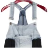 Suspender Flowy Denim Dress - Image 15