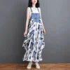 Suspender Flowy Denim Dress - Image 6